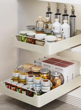 No-punch drawers Kitchen Organizer Boxes dish storage rack