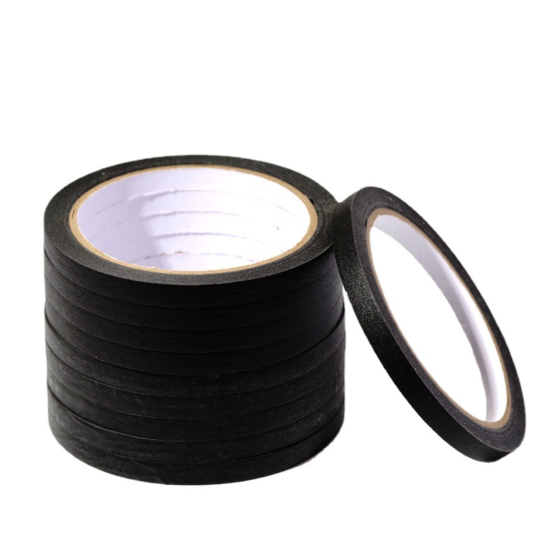 黑色胶带物理遮光实用指甲甲片