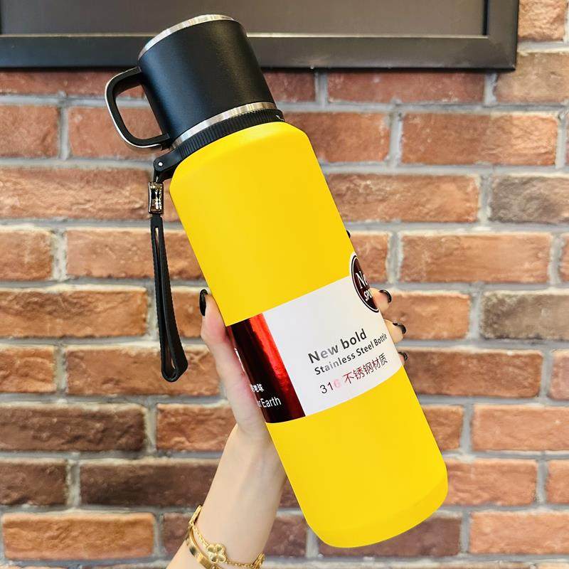 正品36不锈钢水杯茶便水携分离保温杯男士高颜值女士杯1子1500ml