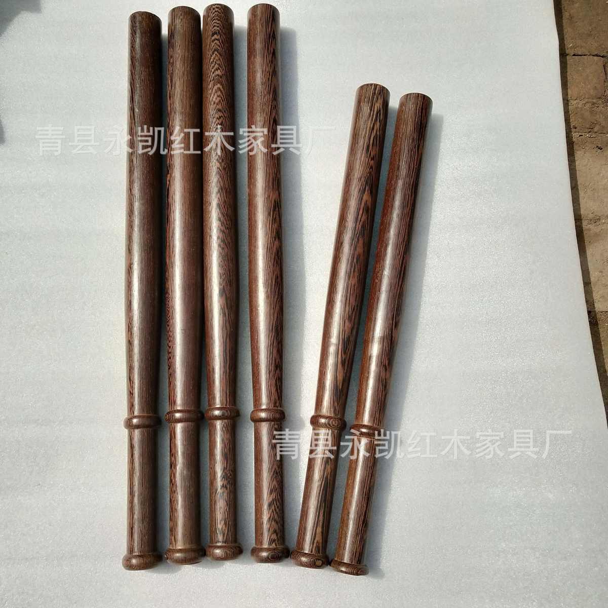 鸡翅木棒球棍狼牙棒防身利器车载实木棒球棒健身运动实心棒球杆