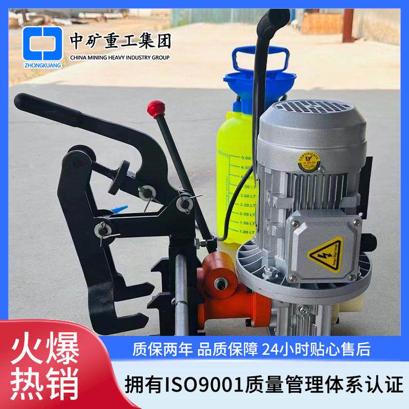 铁路用内燃轨道锯轨机 无齿切轨机 手持式K1270钢轨切割钻孔机