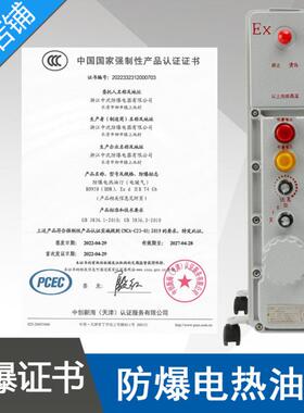 浙江中沈BDR-2000W2W11片电压220V防爆密闭式电热油汀ExdIIBT4