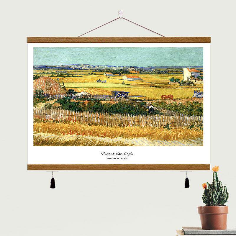 梵高挂画装饰油画向日葵壁画客厅卧室床头墙画电表箱小众艺术主卧