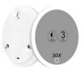 新款 6英寸010倍2倍30倍化放483大充电led三色光带灯可旋补转支架