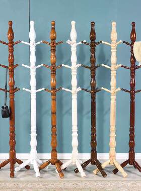 Shengtian Coat Rack All Solid Wood Floor Hanger Northeast As