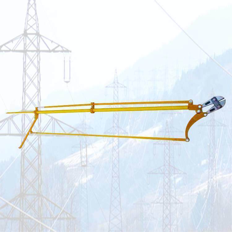 带电作业绝缘大剪高压线路长柄杆式剪线钳便携式电缆剪切钳