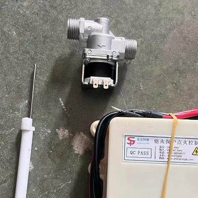 单阀圣方商用灶酒店饭店熄火保护控制器装置点火针电磁阀一套