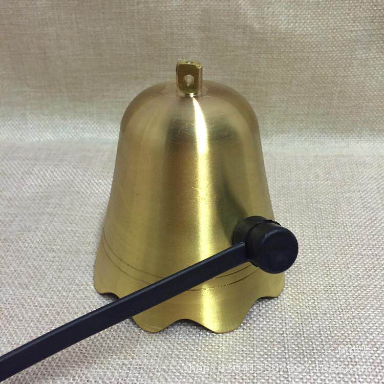 佛具法器道家用品3号地钟 纯铜帝钟 手敲钟口径9cm高度9cm