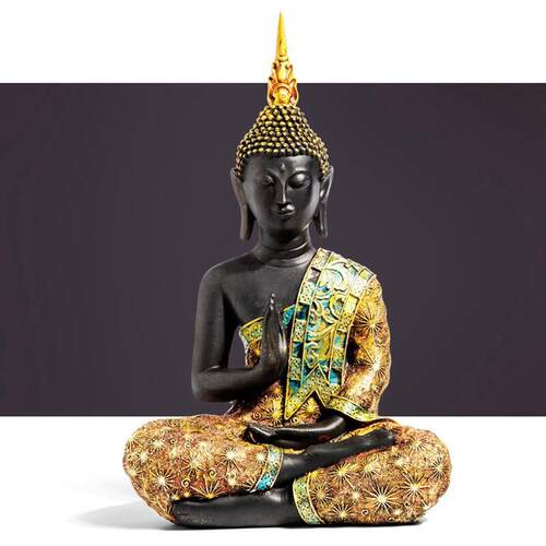 10/16cm Mini Buddha Statue Thailand Buddha Sculpture Green R