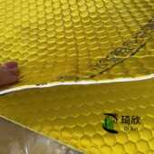纯胶铝阻尼水片整卷下道隔音自粘无品牌 隔音棉室内吸音降丁基阻