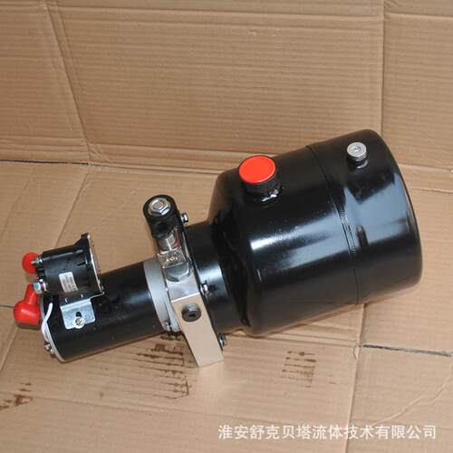 DC12V0.75KW-单作用-4L油箱-液压动力单元