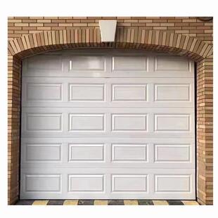 别墅车库门翻板门铝合金车库电动卷帘门家用遥控防盗门自动卷闸门