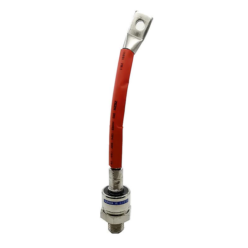 大功率二极管2CZ400A螺旋式整流管条形ZP400A1200V螺纹30MM