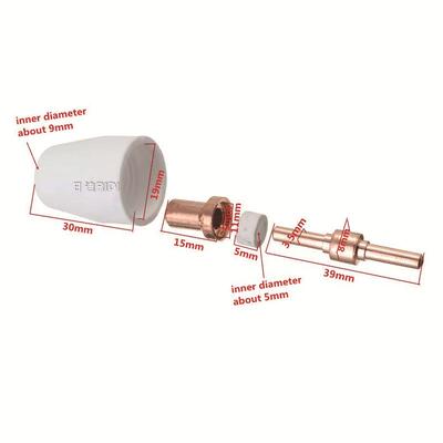 PTPT-3111/温州40A配等离子3切割件LG4电极喷嘴保护嘴1500PCS分流