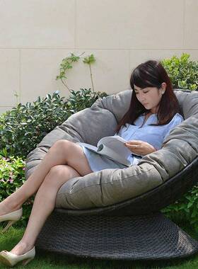 懒沙TTF椅单人藤椅三件套户外家具多发功能旋转椅阳台休闲小桌人