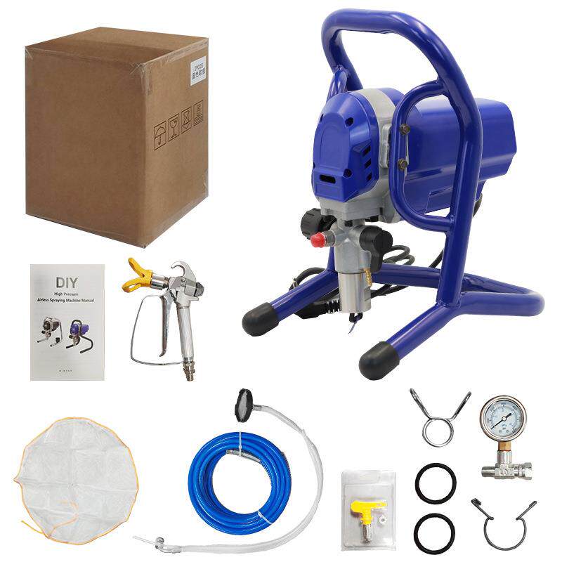 2900s电动高压无气喷涂机 乳胶漆油漆涂料内外墙小型喷漆机设备