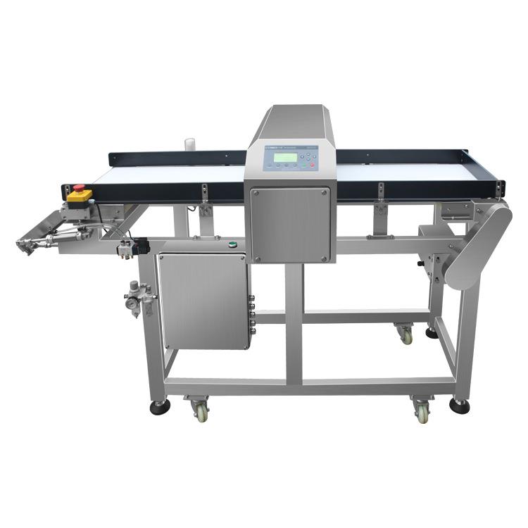 东莞卡索翻板剔除金属探测仪输送式流水线食品金属探测仪器