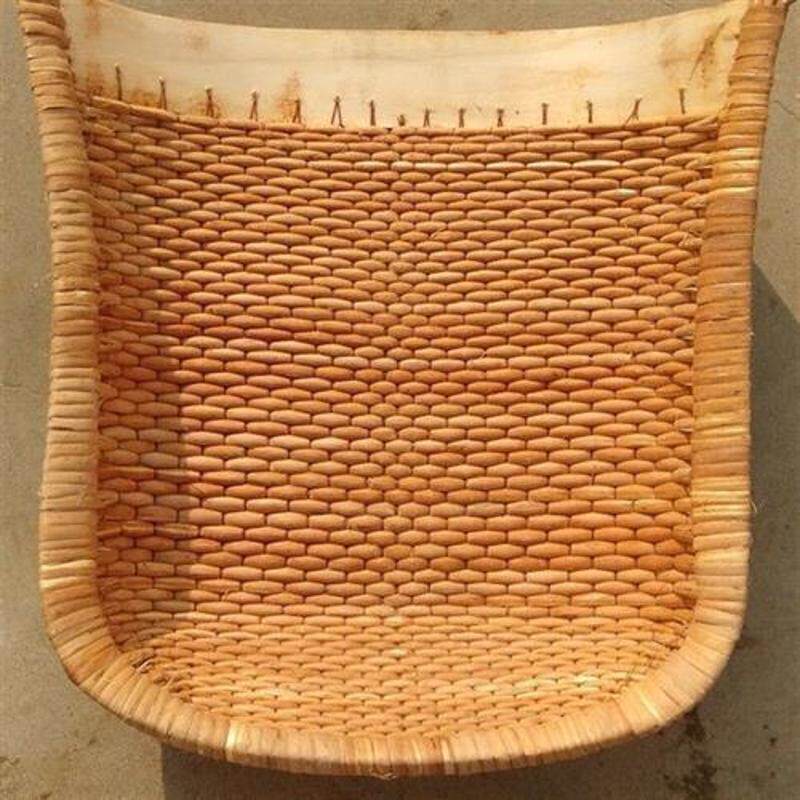 手工簸箕柳编竹编藤编单个土簸箕筲箕家用农村农用扫除簸箕小簸箕