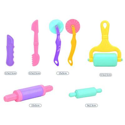 Play Dough Model Tools Creative 3D Plasticine Playdough Set