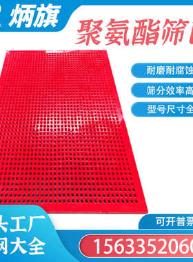 聚氨酯筛网 脱水筛板厂家 聚氨酯条缝筛网 MDI聚氨酯高频振动筛网