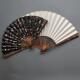 手磨全棕竹折扇文玩7寸8寸9寸棕竹全芯扇子 洒金黑 空白苏工扇面