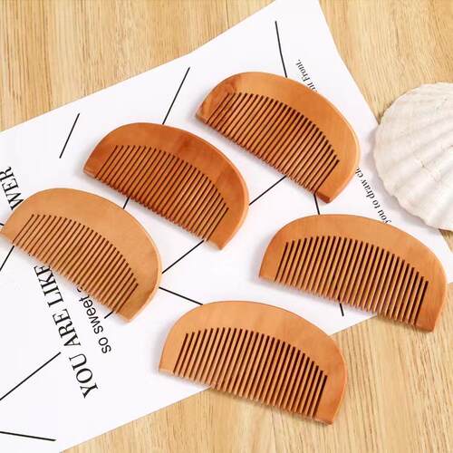 $2 Store Wooden Comb, Individually Packaged Small Real Wood