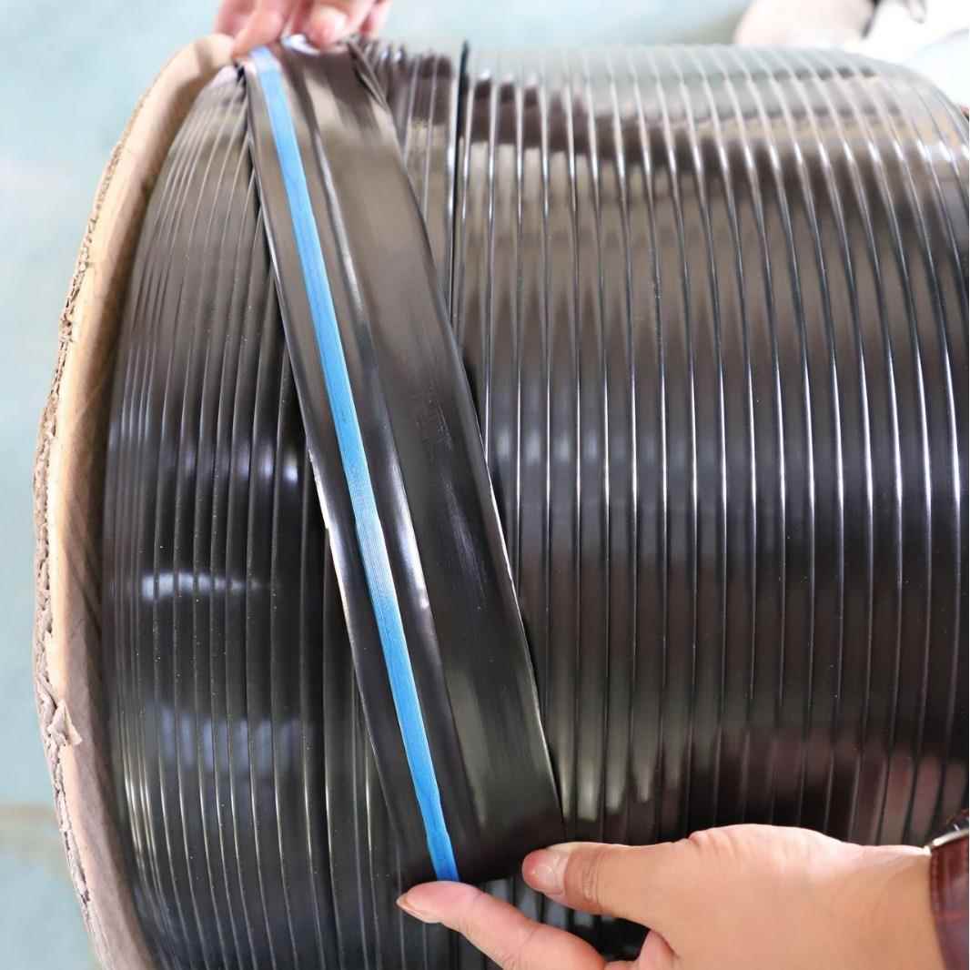 贴条式滴灌带流道长压强不XKX堵塞用于农易稳田大棚园艺滴灌系型