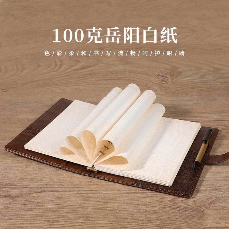 密码本加厚密码锁的日记密码锁加带厚记活页笔本本子记事本128简