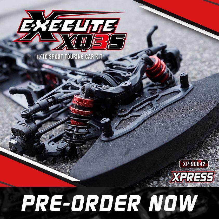 XPRESS XQ3S 1/10电动房车 竞速平路车架KIT电房RC遥控车XP-90042