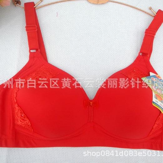 新款直销333无钢圈文胸薄大杯肥胖妈妈款中老年大妈调整内衣C杯