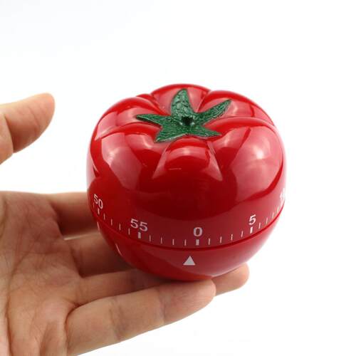 大西红柿造型机械定时器厨房煲汤烹饪上发条计时闹钟T101A