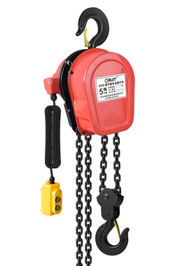 艾科堡环链电动葫芦380V2吨9米倒链起重机爬架电动吊葫芦AKB-D