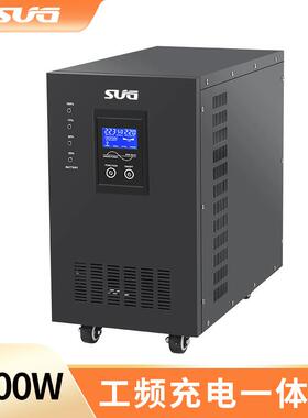 大功率纯正弦波工频逆变器48V96V4000W6W太阳能单相一体机UPS