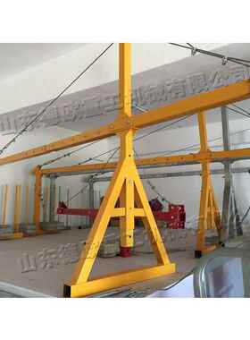 电筑动高空FSC建吊篮小型单柱双笼提升机楼房物料高空输运吊篮