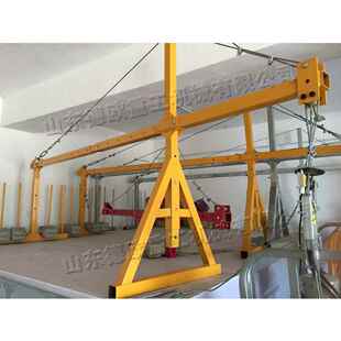 电筑动高空FSC建吊篮小型单柱双笼提升机楼房物料高空输运吊篮
