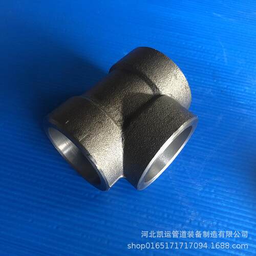 锻制NPT螺纹三通304不锈钢内丝三通2000LB高压三通316L高压三通