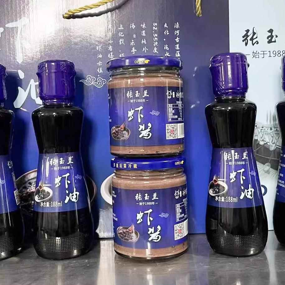 河北唐山乐亭特产虾油虾酱礼盒装泡菜蘸饺子花生米炖菜调味海鲜酱