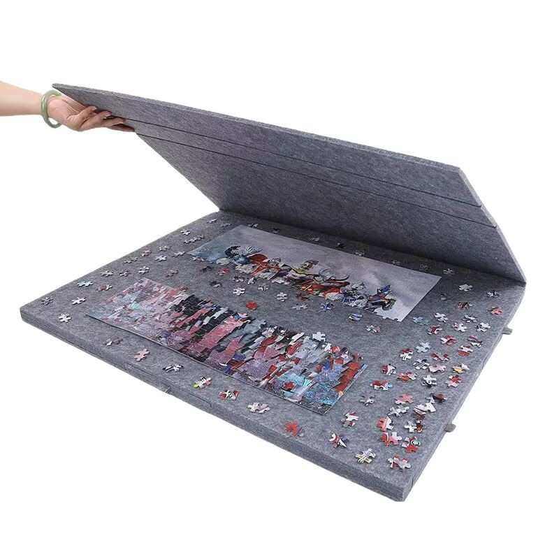 新品毛毡拼图桌儿童拼图1000片不织布拼图垫6抽屉便携式拼图桌,宠物/宠物食品及用品,猫窝/屋/帐篷/沙发,淘宝优惠券,粉丝福利购,淘宝优惠卷