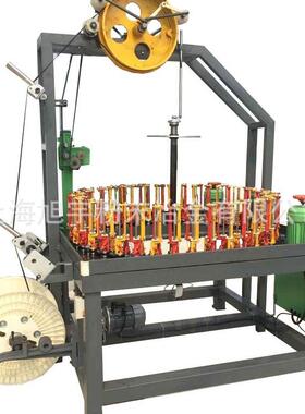 耐用耐磨黄腊管走马机64-96锭玻纤黄腊管耐磨走马机厂家