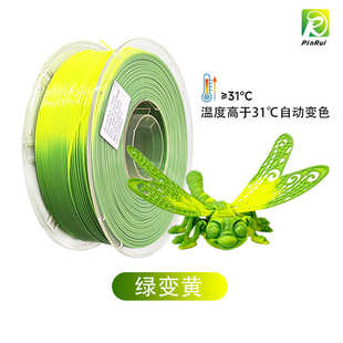 热感应变色温变PLA 1kg 品锐PINRUI 3D打印耗材PLA温变耗材1.75mm
