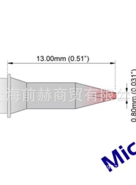 Thermaltronics热魔M6CH008/M7CH008/M8CH008凿型烙铁头