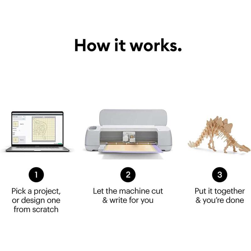 Cricut Maker3 智能巡边刻字机 不干胶贴纸布料皮革切割机切纸机