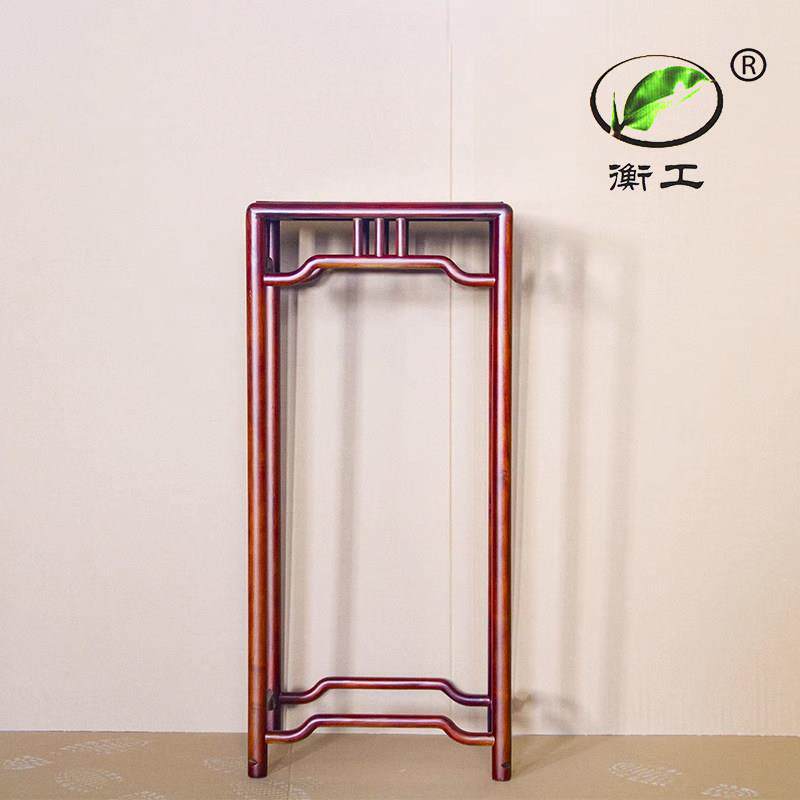 精品中式全实木榆木室内客厅彷古花几置物架花架花台实木架盆景架