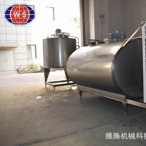 500L牛奶制冷罐不锈钢小型牛奶冷却冷藏牛奶运输低温储存