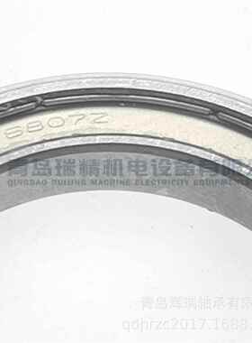 N-S外-K深沟球轴承6807ZZN869R6圈1807=-2ZNR6807N带止动槽卡