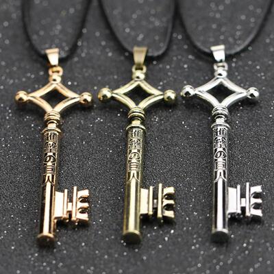 Attack On Titan Necklace Eren Key Shingeki No Kyojin Pendant