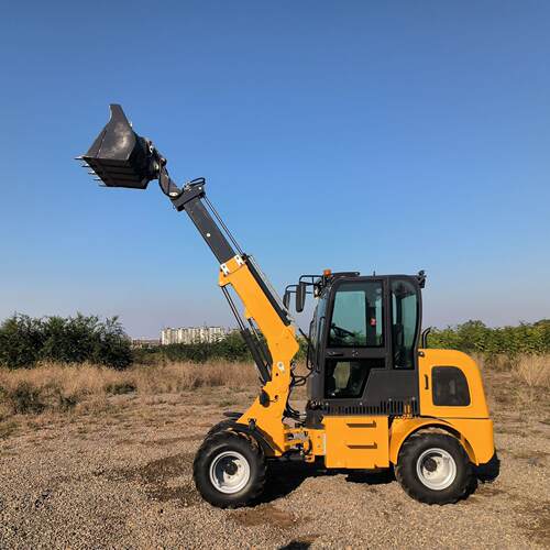 telescopic arm loader 轮式推土机 越野叉车2.5吨全地形装载机