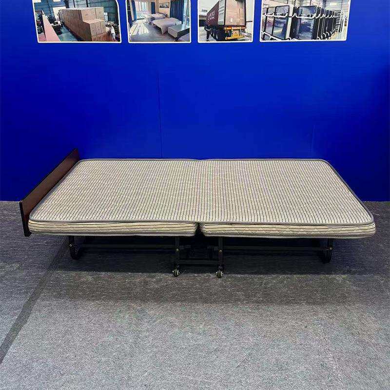 酒店加床折叠床宾馆便捷可移动海绵床单人折叠床客房用折叠床家用