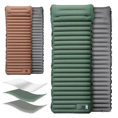 10cm Self-Inflating Sleeping Mat with Foot Pump & Pillow