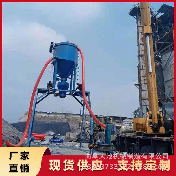 河南自吸式气力输送机罐底清灰吸灰机粉煤灰装车气力输送机